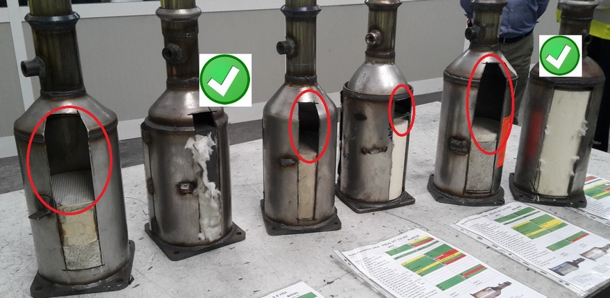 Sklad v&yacute;fuků a DPF